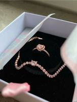 Roségold Pandora set Ring & armband NEU Niedersachsen - Neetze Vorschau