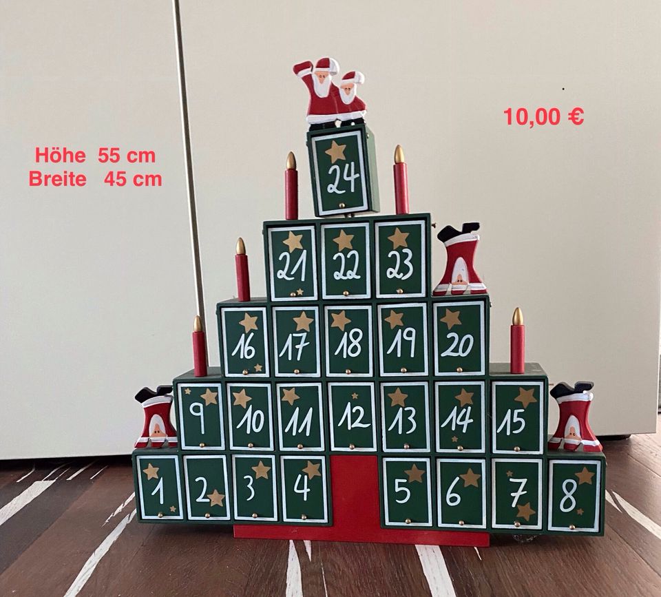 schöne Advents-/Weihnachtsdeko #Adventskranz #Baumschmuck in Pulheim