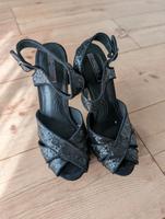 Pailletten Glitzer Heels von Zara plateau Berlin - Lichtenberg Vorschau