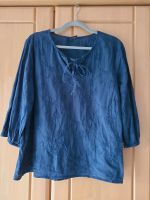 Tunika Bluse Shirt Ernstings Gina Gr. 44 blau Baden-Württemberg - Appenweier Vorschau