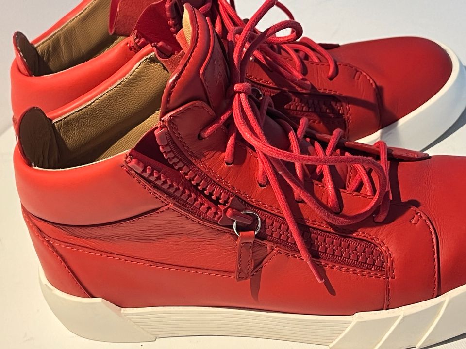 Giuseppe Zanotti Herren Sneaker Rot Gr.43 Original‼️ in Sinsheim