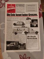 Citroen Prospekt IAA 1983 DIN A3 super selten Nordrhein-Westfalen - Lage Vorschau