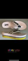 FlipFlops weiß/grün Tommy Hilfiger gr 39 Top Neuwertig Bayern - Moosburg a.d. Isar Vorschau