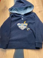 Steiff Fleece Hoodie - blau - Größe 104 Hessen - Wiesbaden Vorschau