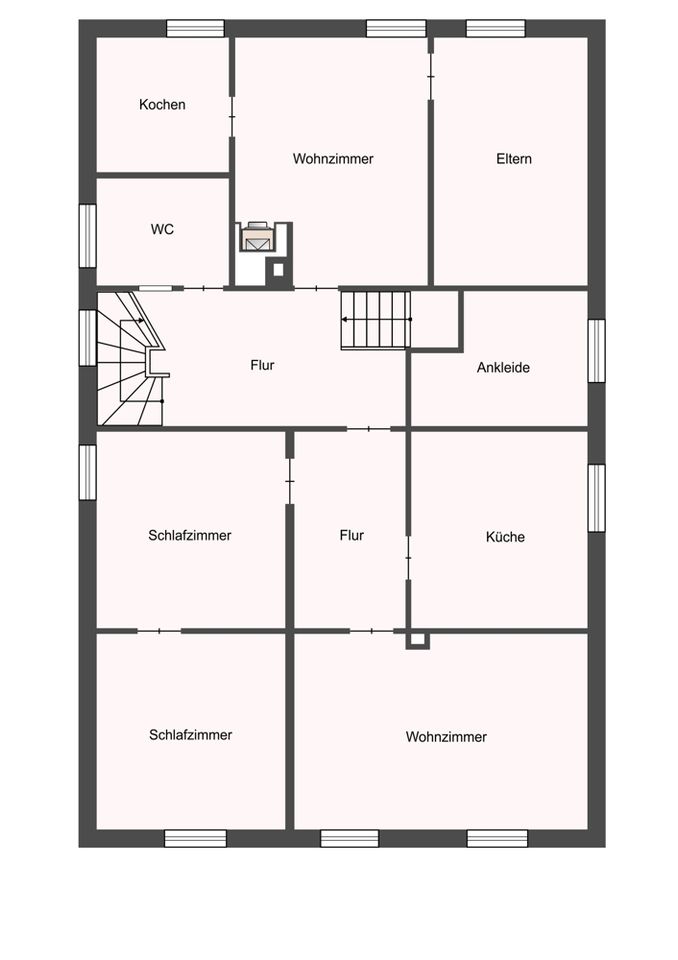 potenzialreiches Mehrgenerationenhaus mit Baugrundstück in Löhne zu verkaufen! in Löhne