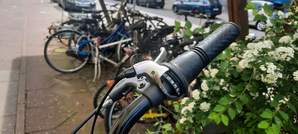 28 Zoll damen Fahrrad 7 Gang + Nabendynamo + Sonder blauer Licht in Berlin