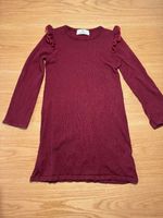 H&M Girl Mädchen langarm Kleid weinrot Gr. 122 / 128 Dresden - Blasewitz Vorschau