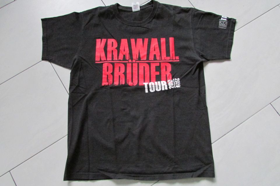 Krawallbrüder Tour Band T Shirt M Oldshool Punk Oi Rock Skinhead in Waiblingen