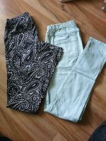 2 Jeggings || Gr. S/M || blau-grün / grau-lila-schwarz Nordrhein-Westfalen - Ratingen Vorschau