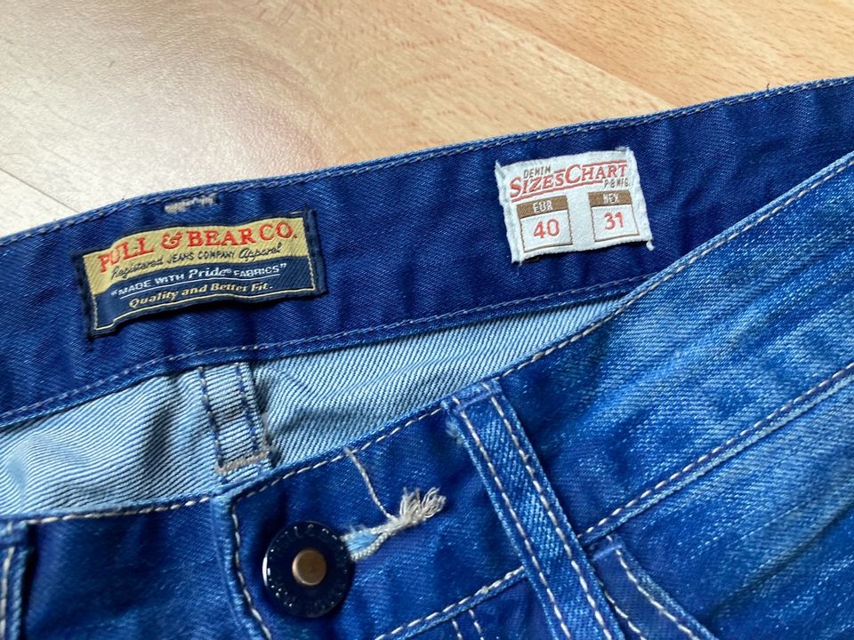 Pull&Bear Jeans Gr. 40/31 in Eckersdorf