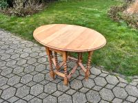 Alter englischer Massivholz Tisch ausklappbar Düsseldorf - Bilk Vorschau