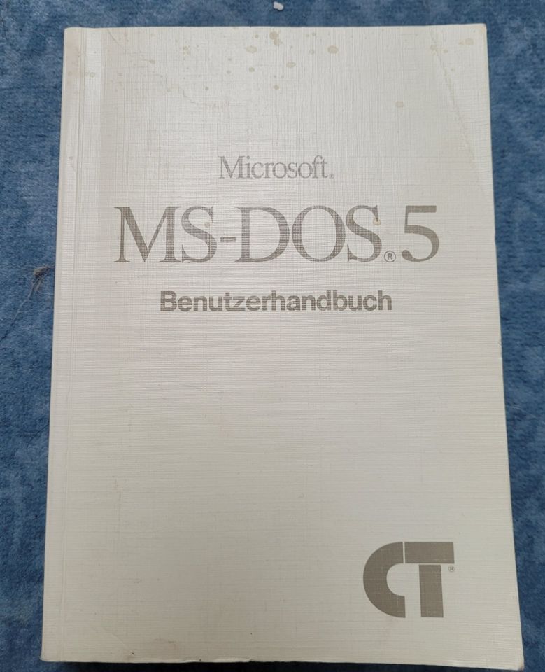 Microsoft MS-DOS 5-Betriebssystem + Benutzerhandbuch in Hanau