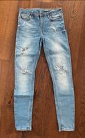 Jeans Röhrenjeans hellblau used Look Zara Gr. 36 Kr. München - Gräfelfing Vorschau