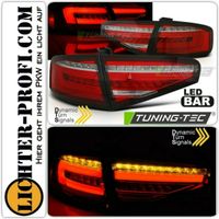 Voll Led Lightbar Rückleuchten rot weiß für Audi A4 B8 Limo 12- Hessen - Calden Vorschau