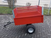 Anhänger für Aufsitzmäher / Quad mit Laubgitteraufsatz Niedersachsen - Wallenhorst Vorschau