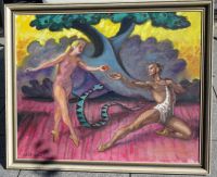 Gemälde:  Adam und Eva, Tanz, Bühne Bilde aus dem Jahr * 1957 * Bayern - Aichach Vorschau