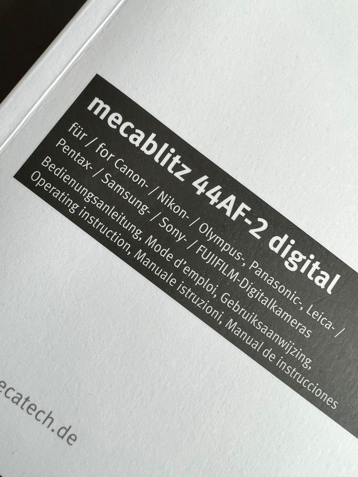 Mecablitz 44 AF-2 Digital neu in Salzgitter