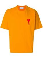 AMI Paris Logo Print Kurzarm T-Shirt, Gelb, L Hessen - Bad Soden am Taunus Vorschau