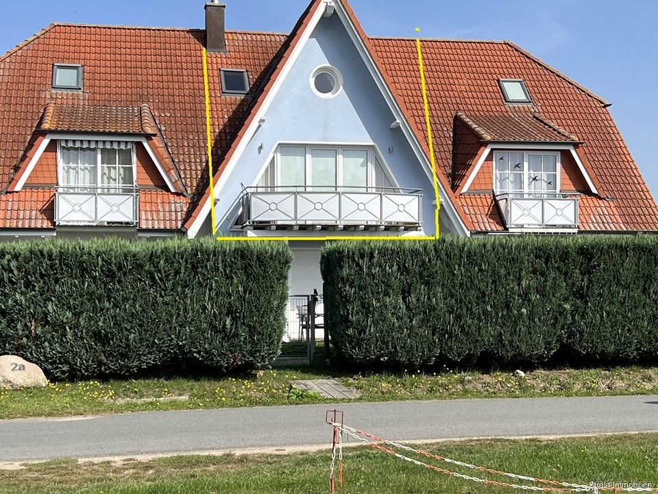 Schöne Maisonette-Wohnung mit Balkon und PKW-Stellplatz zu verkaufen in Altenpleen