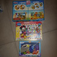 2x Puzzle ab 4/5 Jahre Disney&Super Kit 4in1,2xPuzzle,Memo,Domino Bayern - Jettingen-Scheppach Vorschau
