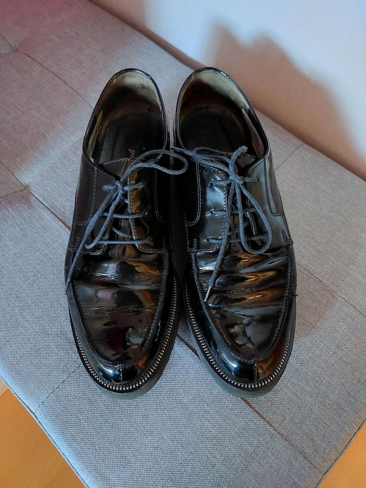 Paul Green Lackschuhe, Gr. 38, schwarz in Dornburg