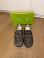 Waldläufer Klettschuh Damenschuh Nubukleder grau Gr. 37 top Hessen - Wölfersheim Vorschau