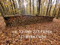 13 Ster Brennholz Kaminholz gespalten Fichte Birke Eiche H Bayern - Wassertrüdingen Vorschau