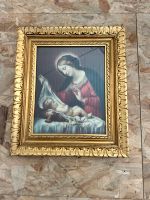 Wandbild Madonna mit Schleier mit Barockrahmen Kreis Ostholstein - Stockelsdorf Vorschau