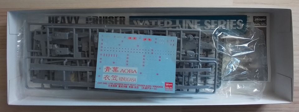 Hasegawa schwerer Kreuzer Aoba Madelbausatz 1:700 in München