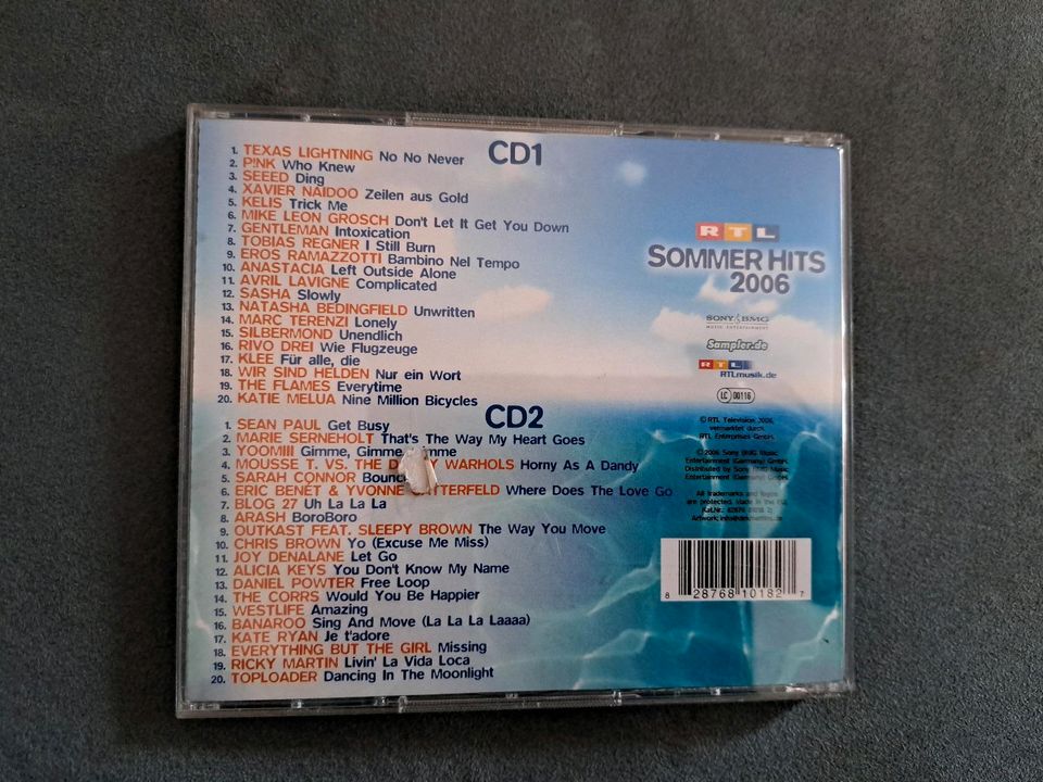 CD Musik RTL Sommer Hits 2006 gut erhalten in Haibach