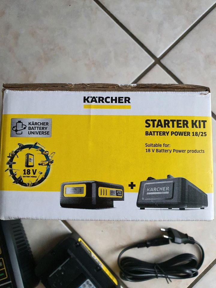 Kärcher Starter Kit Battery Power 18/25 18V 2,5Ah NEU in Ottweiler
