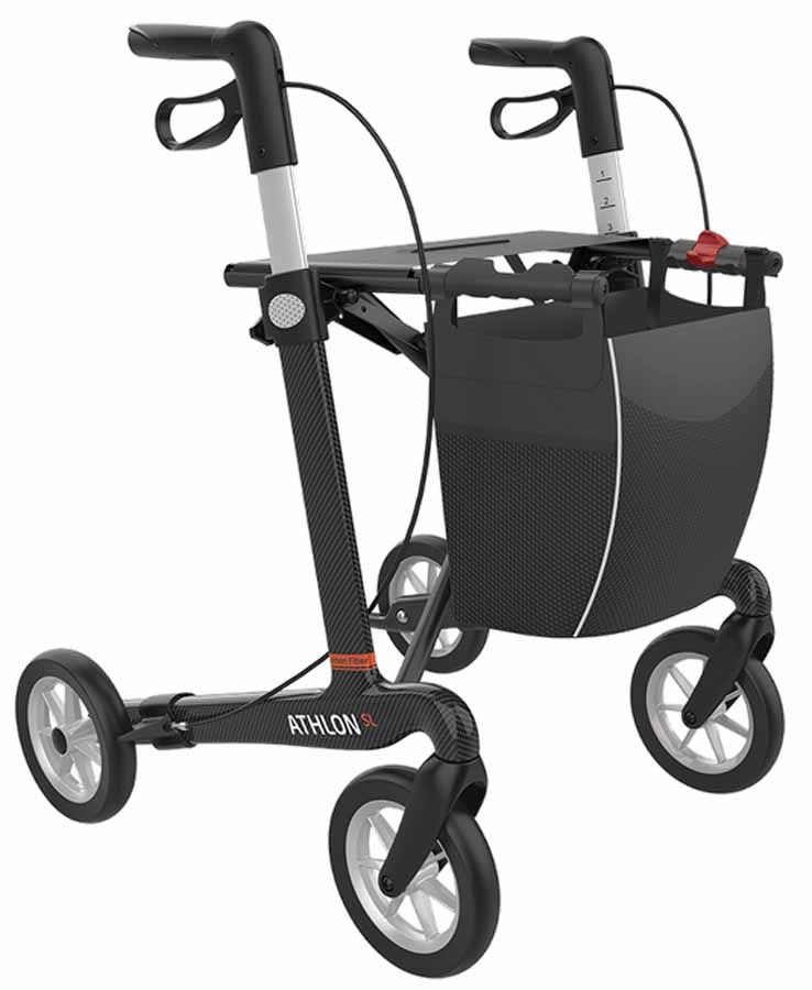 Rehasense Carbon Ultraleicht Rollator ATHLON SL Soft-Räder in Pyrbaum