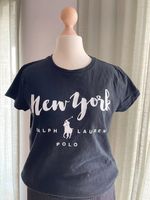 Polo Ralph Lauren T-Shirt mit gummiertem Logo-Print in schwarz Niedersachsen - Sehnde Vorschau