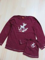 Langarmshirt, Gr.128, Topolino, Reh + Puppenkleid West - Griesheim Vorschau