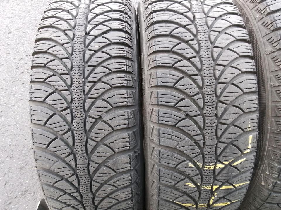 4 Stahlfelgen mit 175/70 R 14 Winterreifen für VW Polo 6 R in Sprendlingen