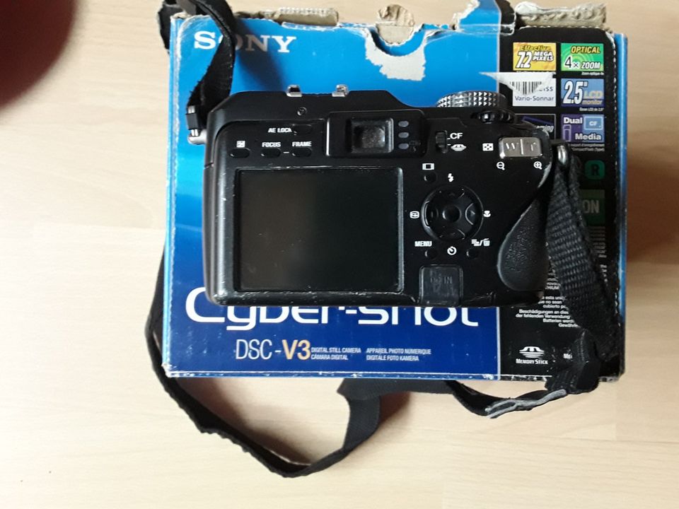 Digitale Spiegelreflexkamera Sony Cyber-shot DSC-V3 in Hiltpoltstein