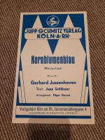 Notenheft kornblumenblau walzer Gerhard jussenhoven Thüringen - Hildburghausen Vorschau