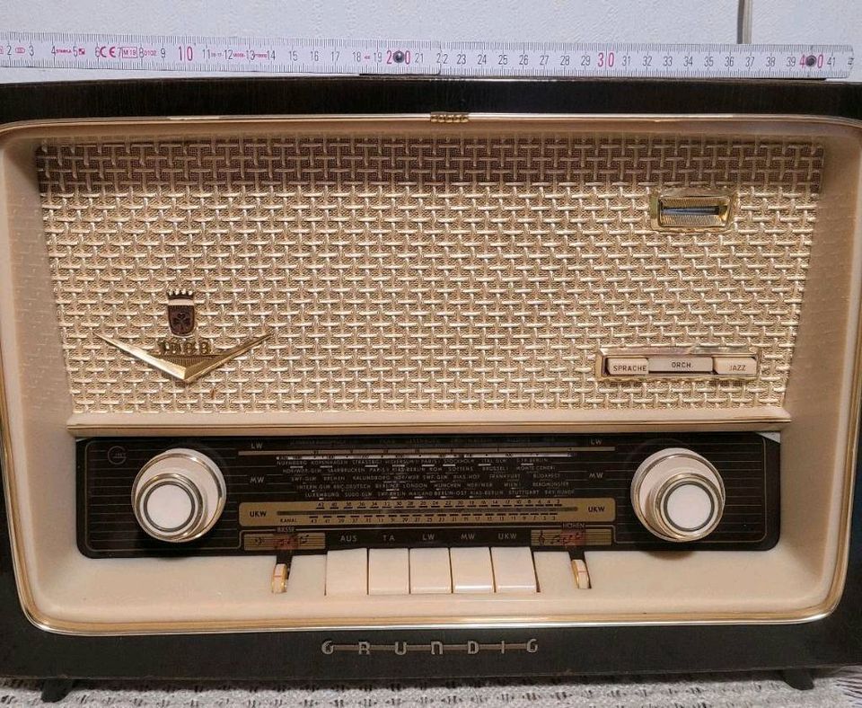 Grundig Röhrenradio in Großolbersdorf