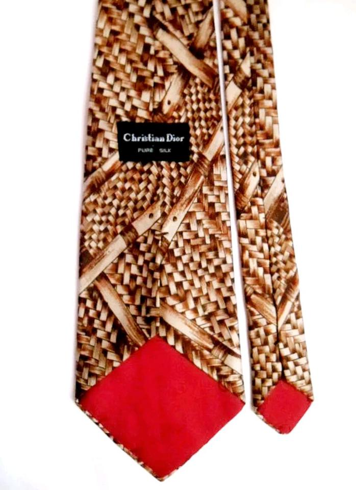 Original Vintage CHRISTIAN DIOR Designer Krawatte, 100% Seide in Nordhorn