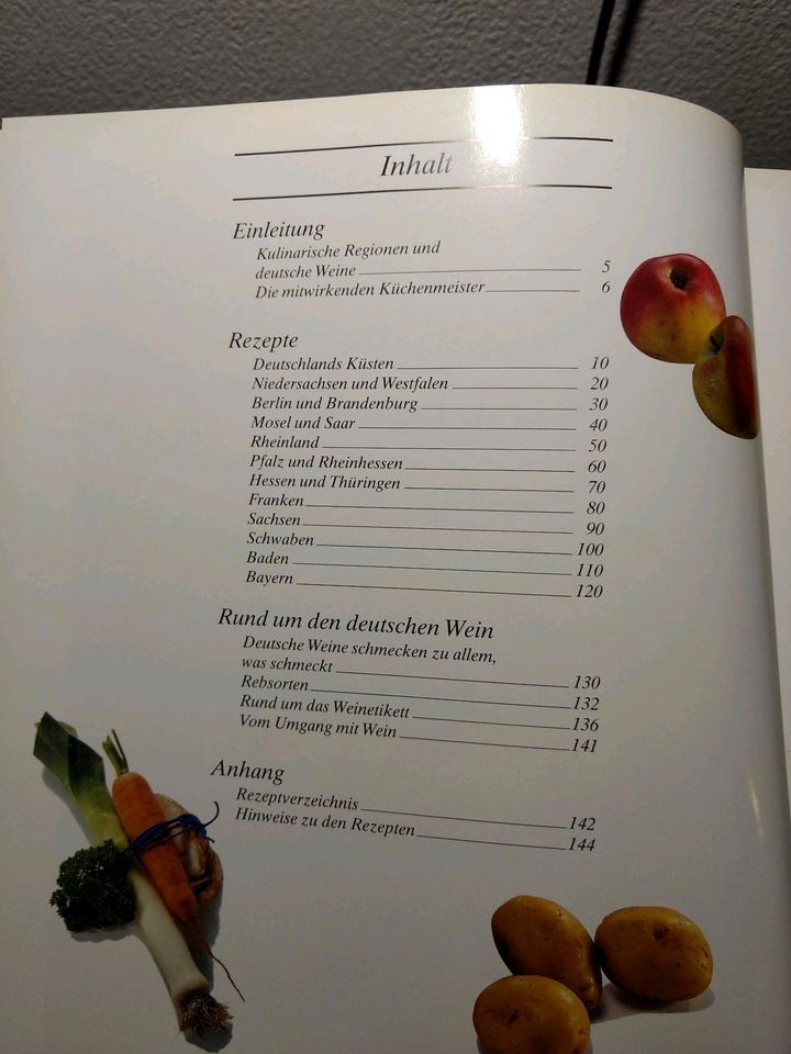 2 Kochbücher, Französisch kochen, Regionale Deutsche Küche, je 1€ in Gießen