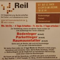 Ausbildungsplatz zum Bodenleger / Parkettleger Bayern - Kempten Vorschau