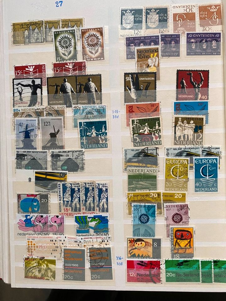 Briefmarken Niederlande 1868 - 2015 gute Sammlung - Kolonien in Cuxhaven