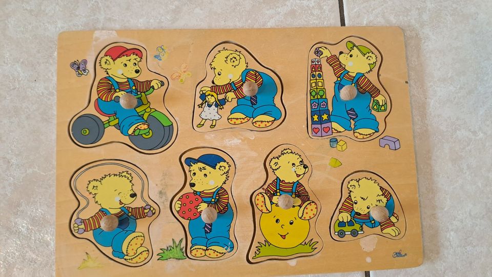 3x Puzzle Eichhorn Winnie Pooh, Elfe und Tiere und Bären in Mölln
