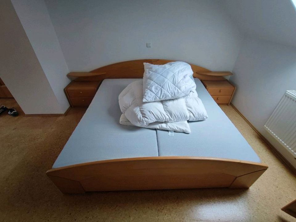 Doppelbett vollmassiv "Erle" in Kirchberg i. Wald