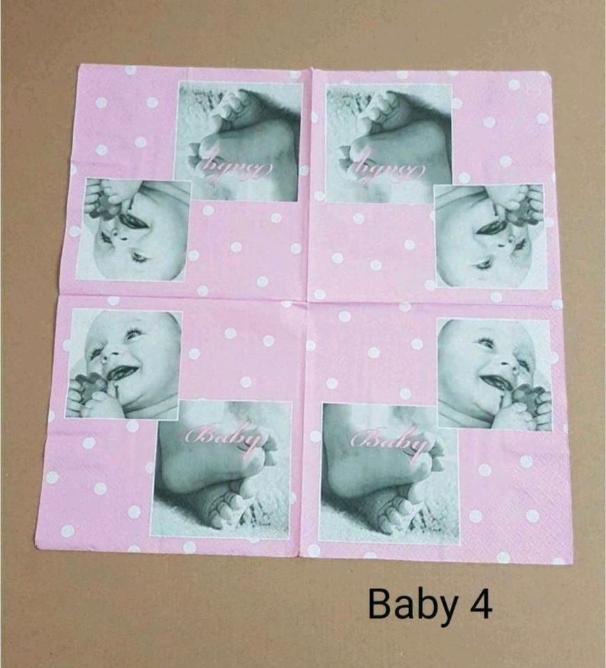 ⭕️ 0,20€ Servietten Hochzeit Baby Mozart Schloss Sanssouci in Leipzig