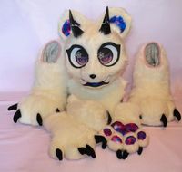 Fursuit Partial Kemono Galaxy Yeti/ polar bear  ( furry cosplay ) Bayern - Kleinostheim Vorschau