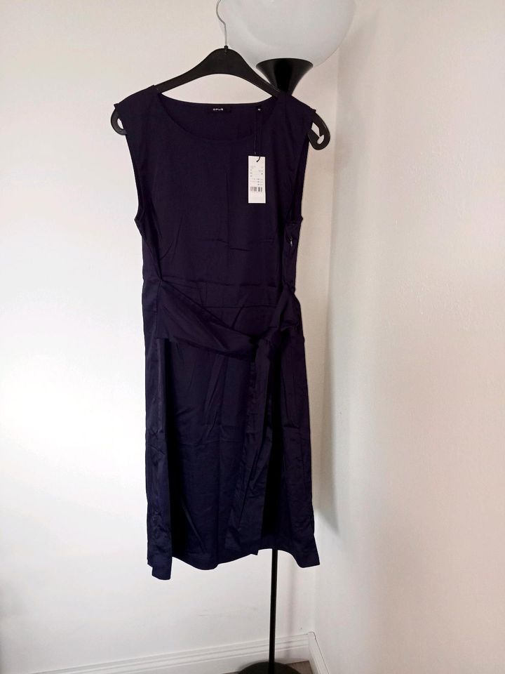 Opus Welia Solid Damen Kleid Lila neu Midi stretch gr 42 XL in Grafenau