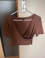 Damen top Shirt braun M 38 shein crop neu Bayern - Gunzenhausen Vorschau