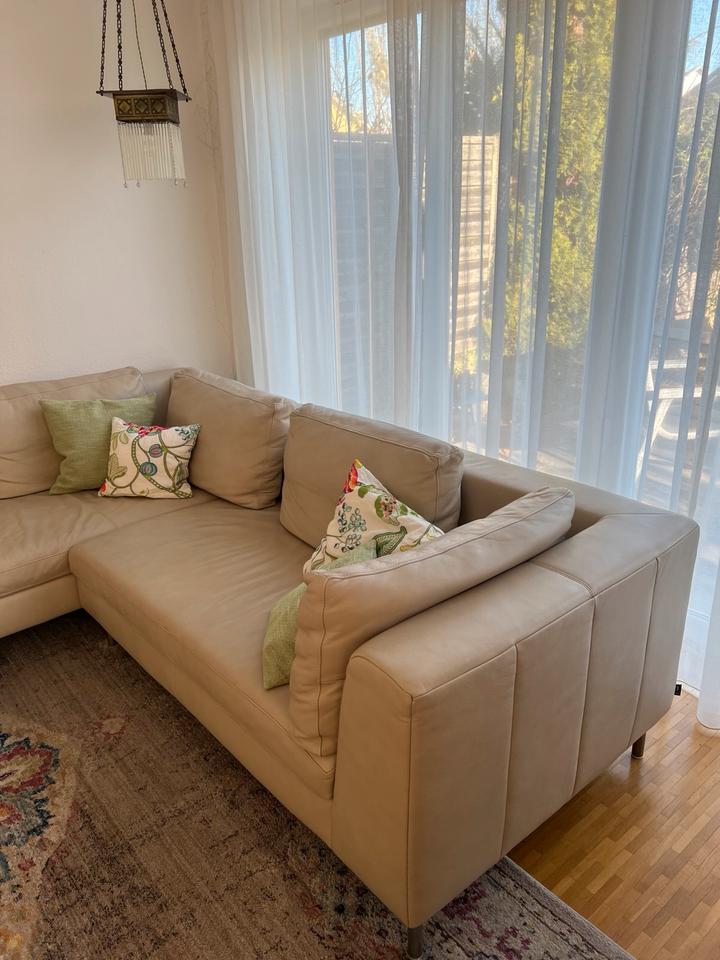 Premium Ledersofa natur Ewald Schillig DOMINO - sehr gepflegt! in Nonnenhorn