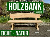 Gartenmöbel Holzbank Gartenbank Garten Bank Massiv - EICHE Nordrhein-Westfalen - Lennestadt Vorschau